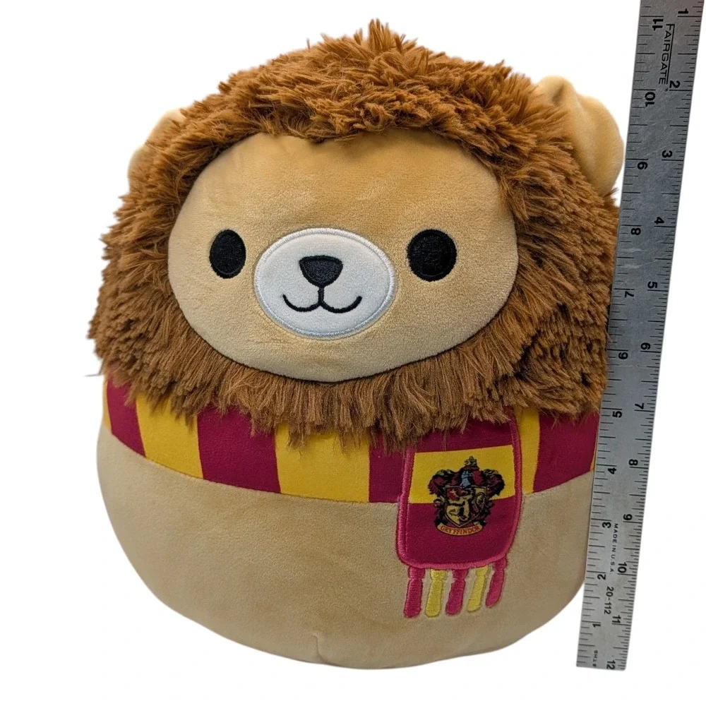 Original Squishmallow Harry Potter Plush Gryffindor Lion  Wizarding World Ten In